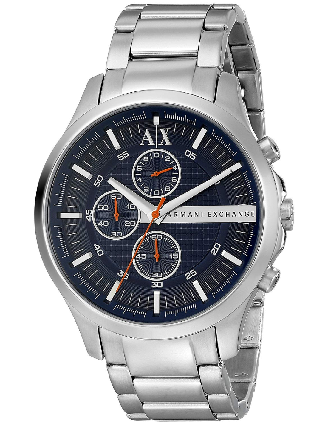 Montre Homme Armani Exchange AX2155 Chronographe Acier, Cadran Noir