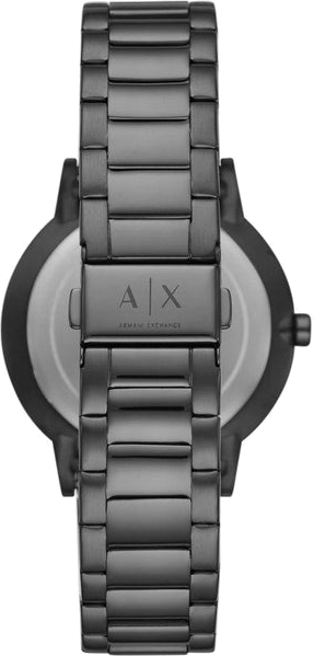 Montre Homme Armani Exchange AX2188 Cadran Transparent Noir Acier vue 2