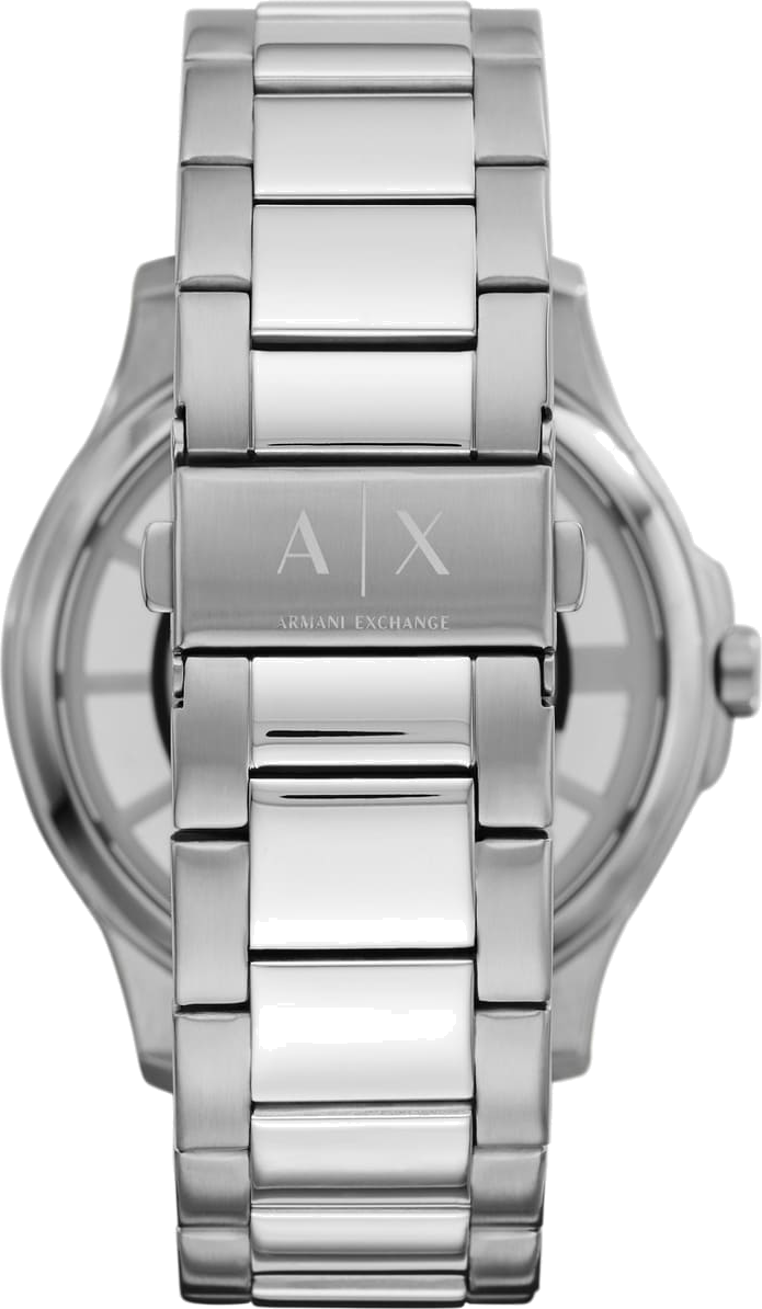 Montre Homme Armani Exchange AX2405 Cadran Bleu Transparent en Acier vue 4