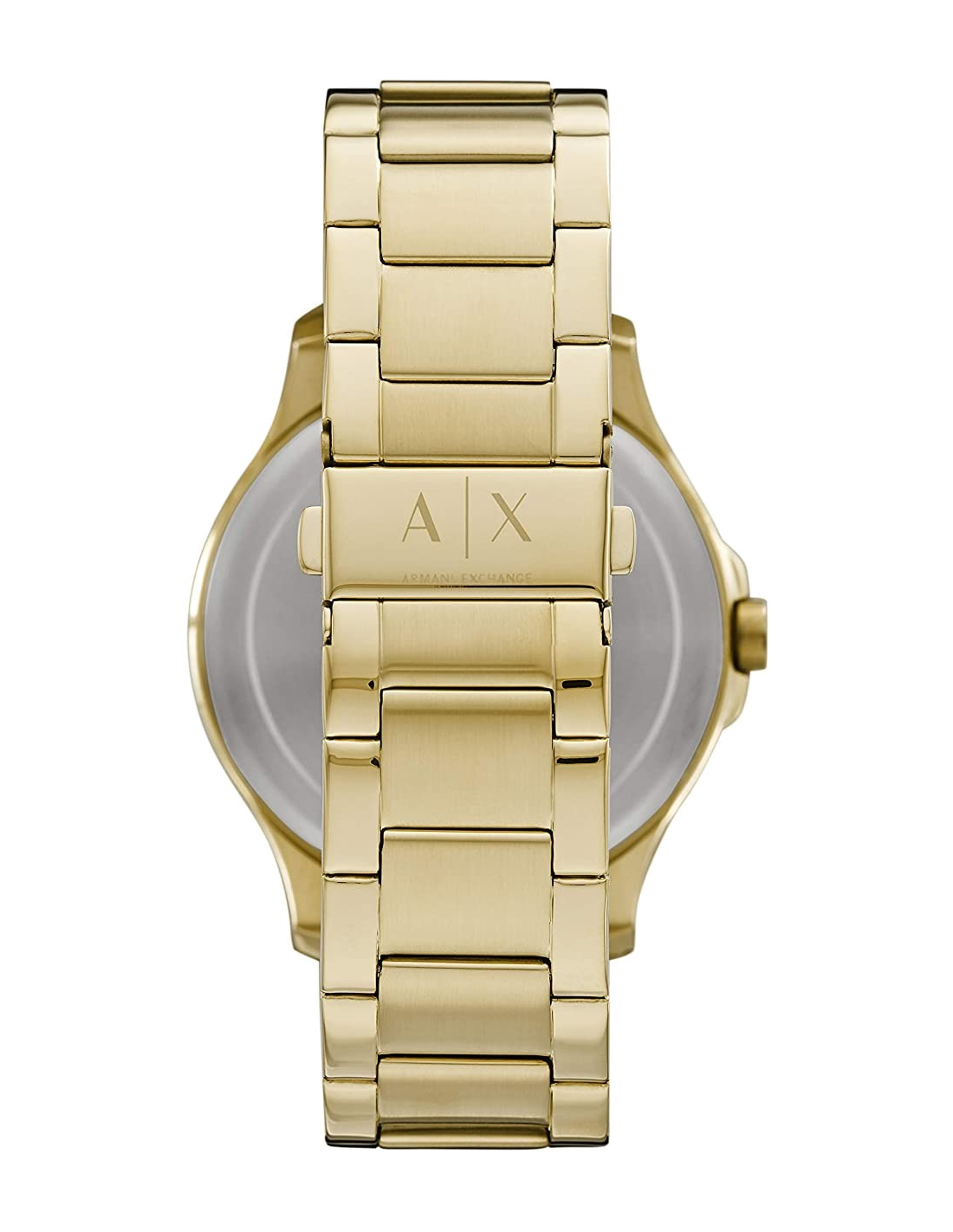 Montre Homme Armani Exchange AX2415 en Acier Doré Jaune vue 2