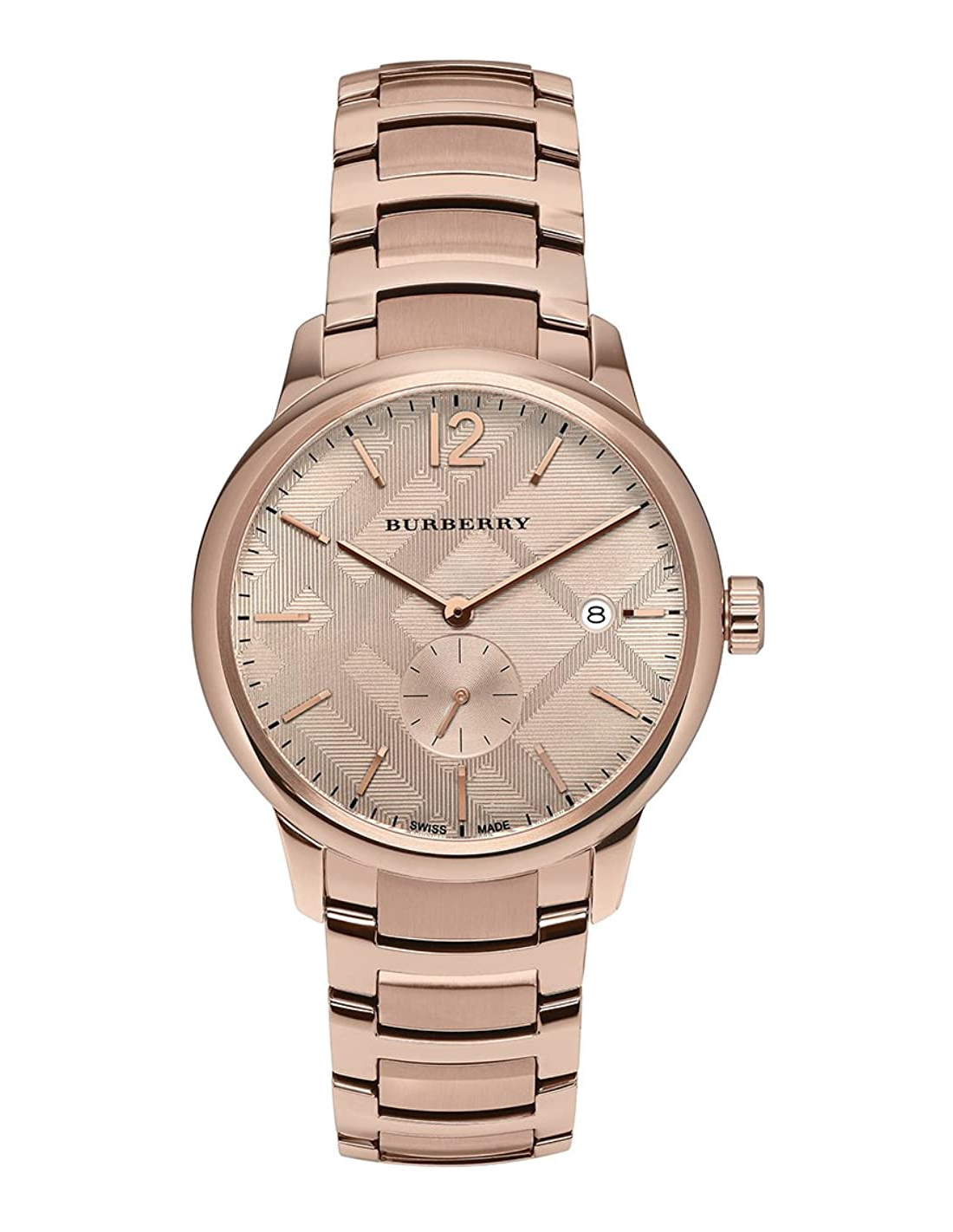 Montre Burberry BU10013 Homme en Acier Inoxydable Doré Rose