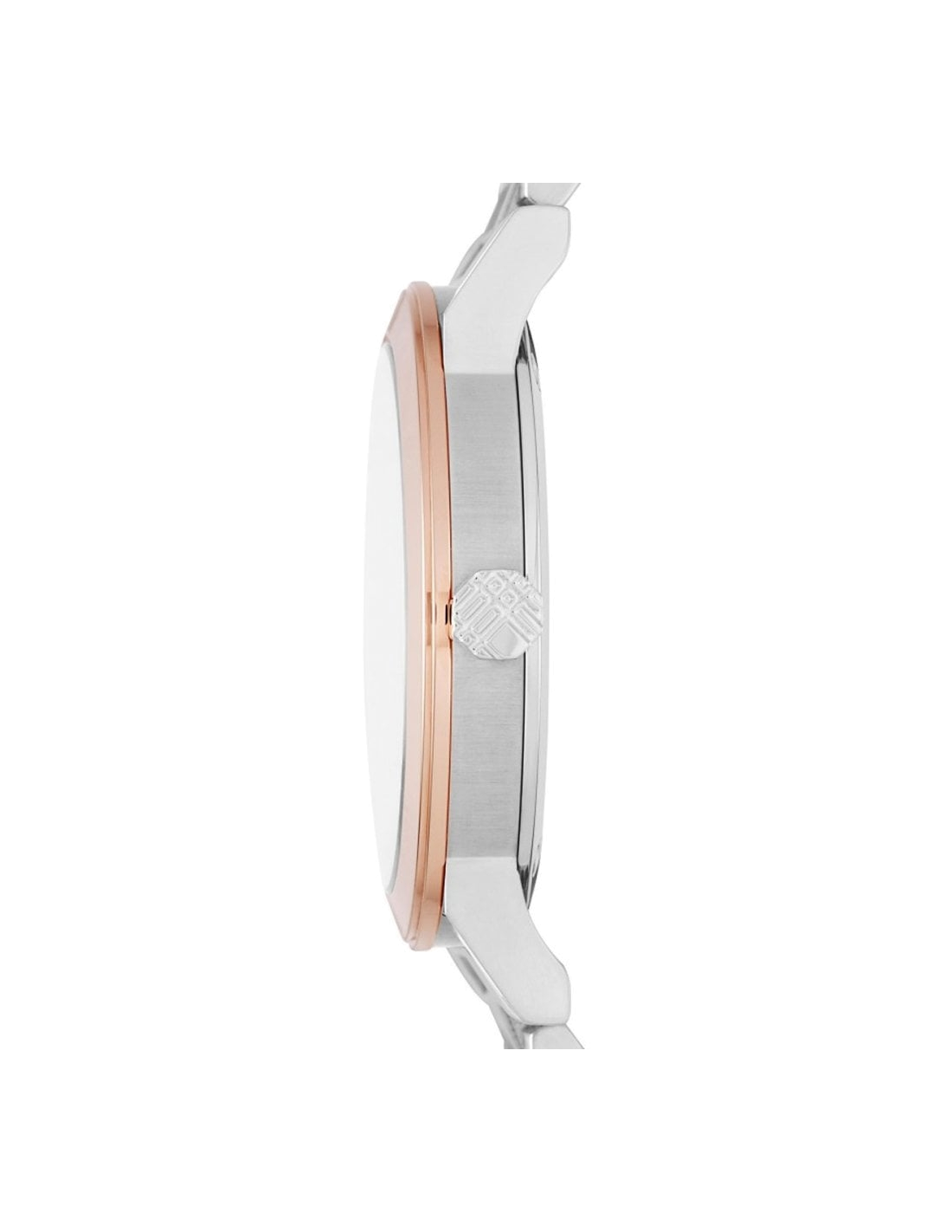 Montre Homme Burberry The City BU9006 en Acier Bicolore Argent et Or Rose vue 2