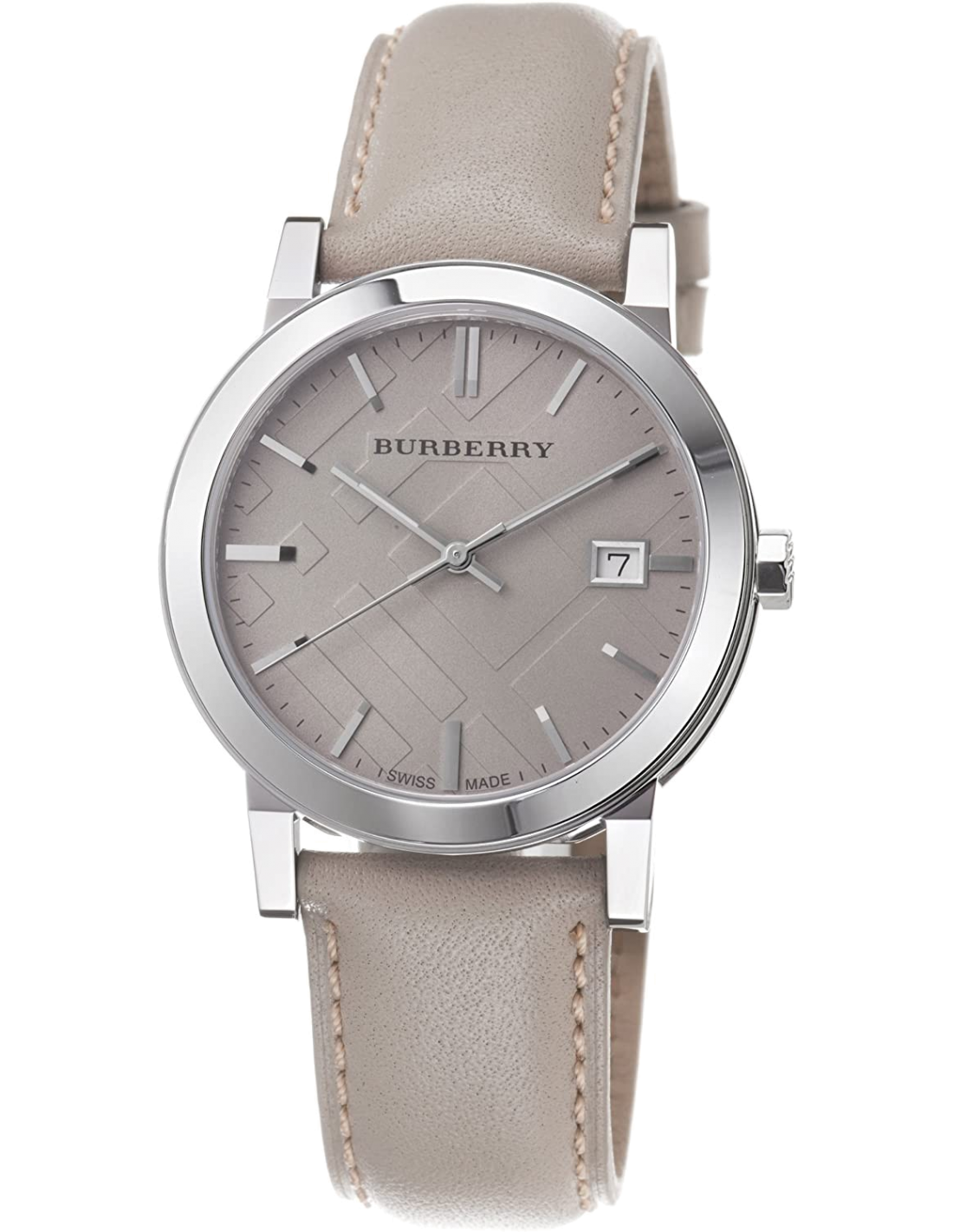 Montre Homme Burberry BU9010 Heritage Cadran Beige Texturé