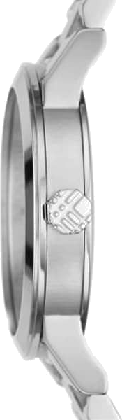 Montre Burberry BU9037 Acier Argenté Motif Check - Unisexe vue 3