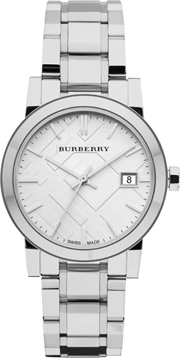 Montre Femme Burberry BU9100 The City Acier Argent Swiss Made
