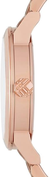 Montre Femme Burberry BU9126 The City en Acier Or Rose avec Cadran à Cristaux vue 2