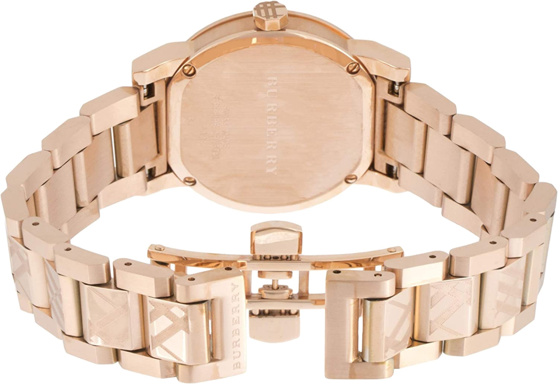 Montre Burberry BU9146 The City Femme Acier Inoxydable Or Rose Swiss Made vue 4