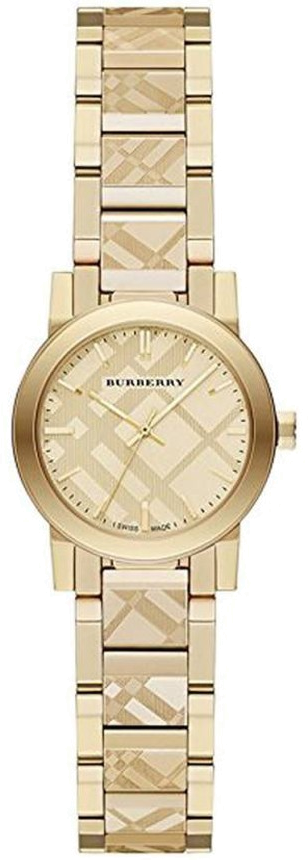 Montre Femme Burberry BU9234 en Acier Doré Jaune - Collection The City
