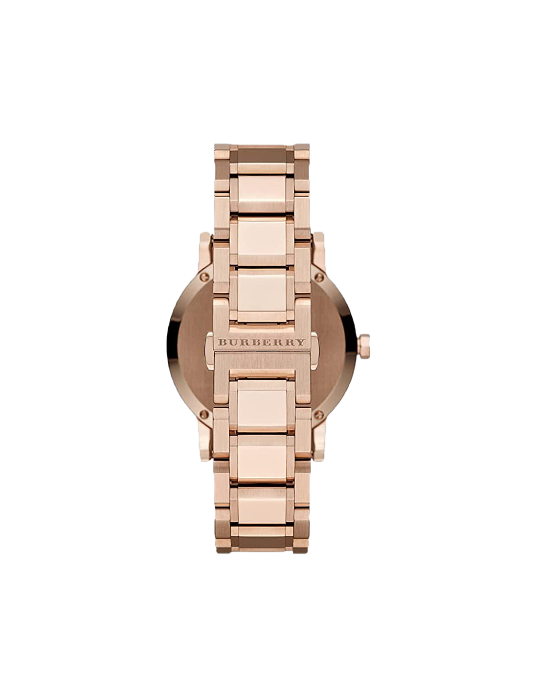 Montre Homme Burberry BU9353 Chronographe Acier Or Rose - Cadran Marron vue 4