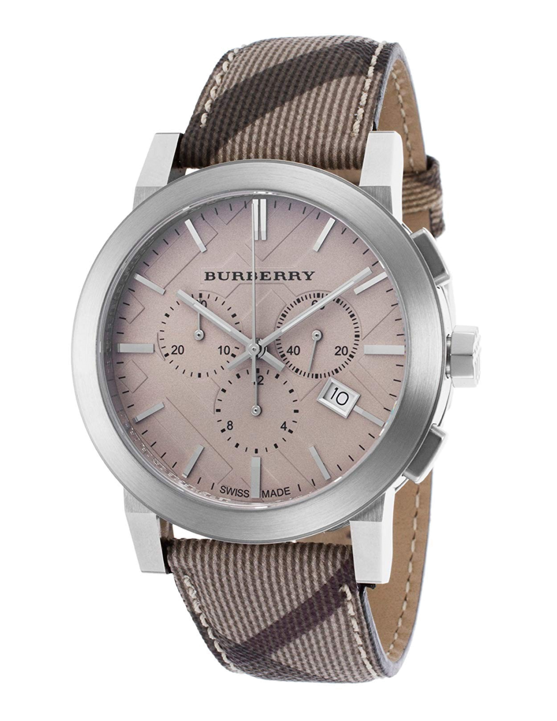Montre Homme Burberry BU9361 Cadran et Bracelet Marron Cuir
