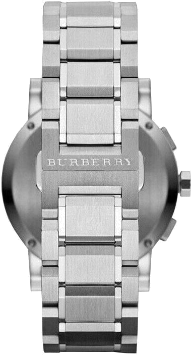 Montre Homme Burberry BU9380 Chronographe Sport Acier Inoxydable Cadran Noir vue 4