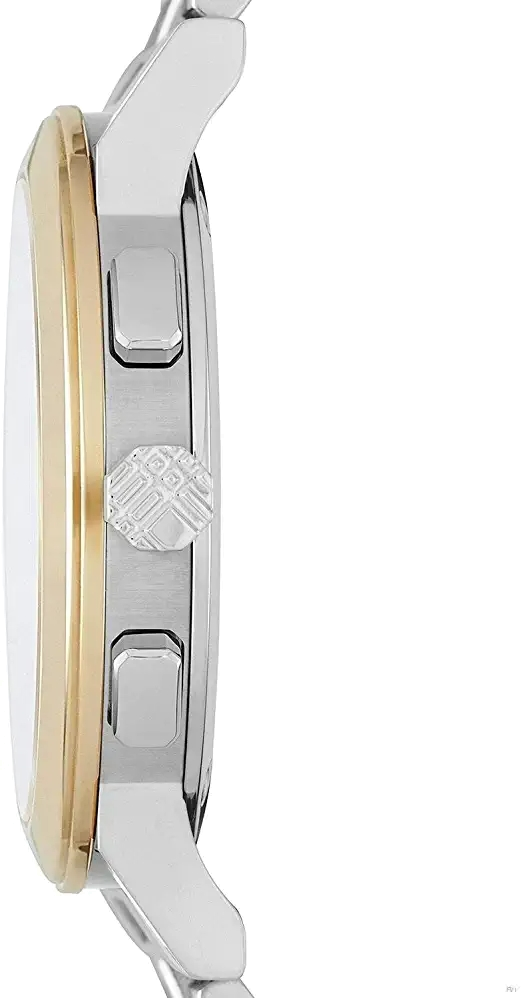 Montre Burberry BU9751 The City Acier Bicolore Argent/Or - Unisexe vue 3