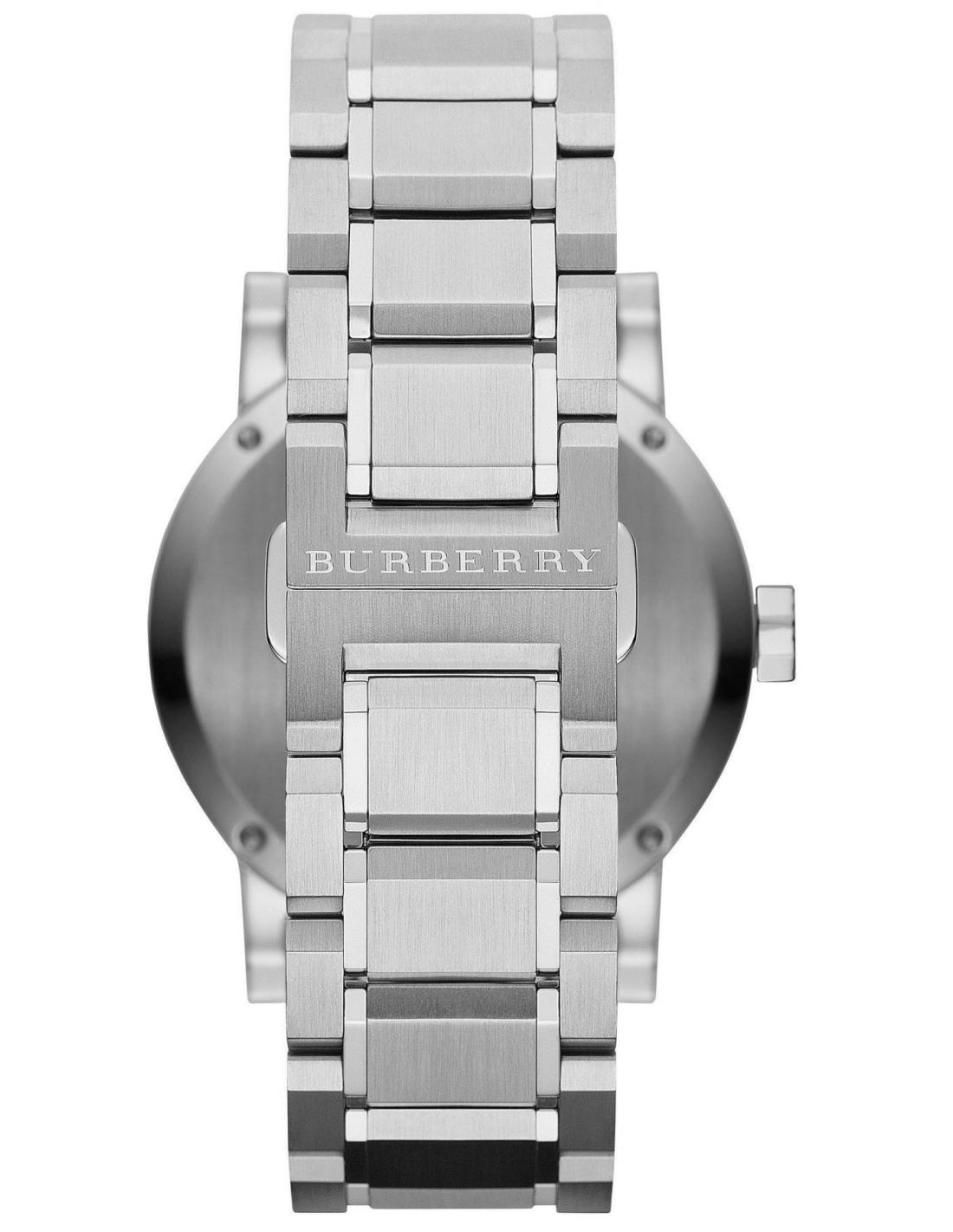 Montre Homme Burberry BU9900 Cadran et Bracelet Acier Inoxydable Argent vue 2