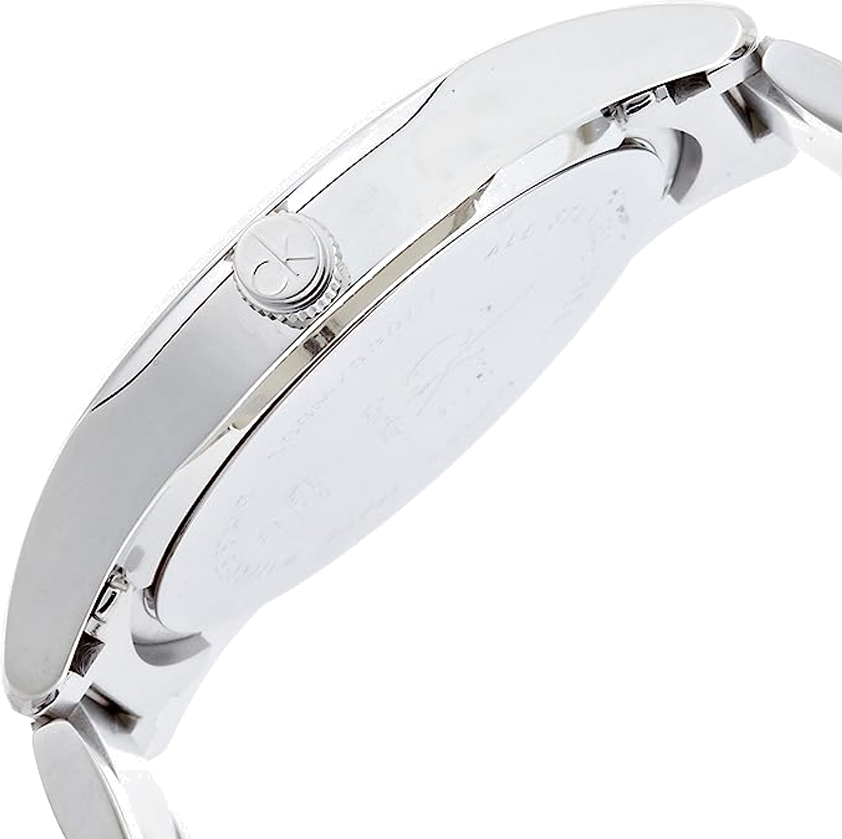 Montre Homme Calvin Klein Bold K2241120 Acier Inoxydable Argent Cadran Noir vue 2