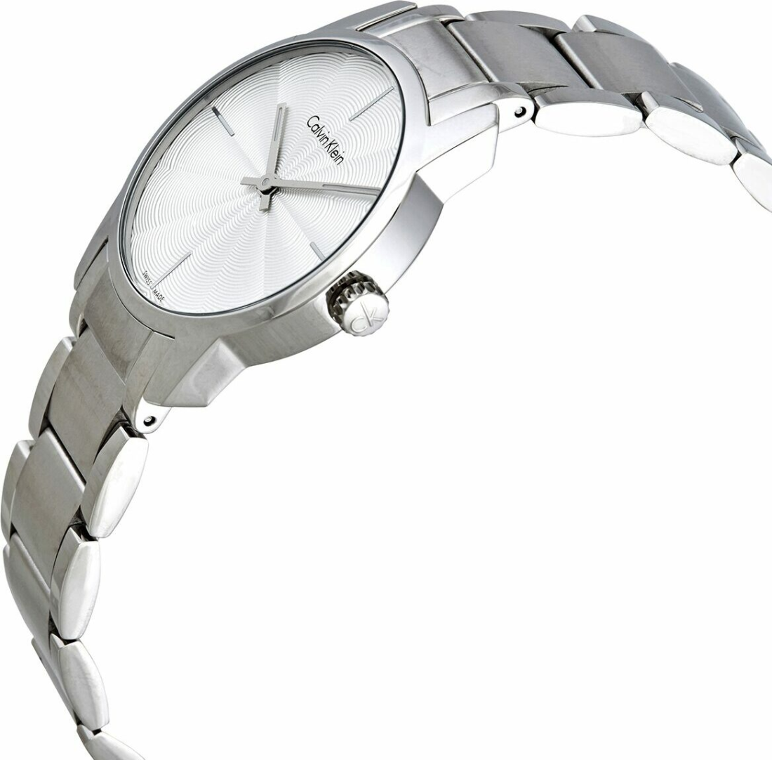 Montre Femme Calvin Klein City Argent Acier Inoxydable 32mm Réf. K2G23146 vue 2