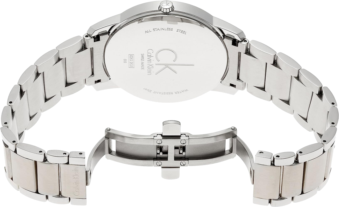 Montre Homme Calvin Klein K2G2G14Y en Acier Inoxydable, Cadran Noir vue 3