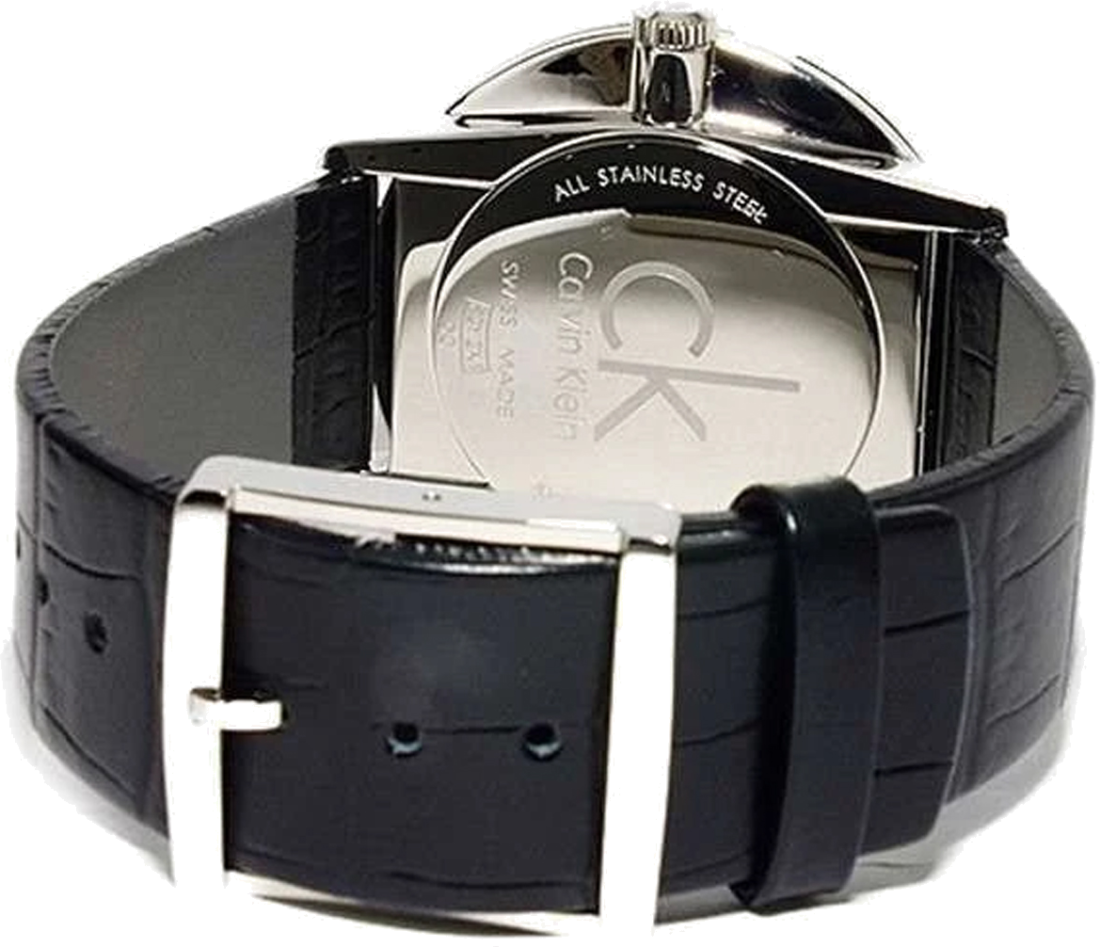 Montre Homme Calvin Klein K2Y2X1CU - Cadran et Bracelet Cuir Noir vue 3