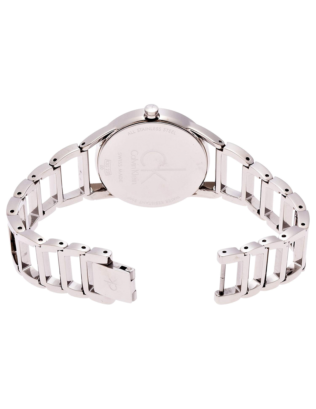 Montre Femme Calvin Klein K3G23121 Acier Noir Swiss Made vue 2