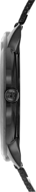Montre Femme Calvin Klein Minimal K3M524B1 - Cadran et bracelet en acier noir maille milanaise vue 3