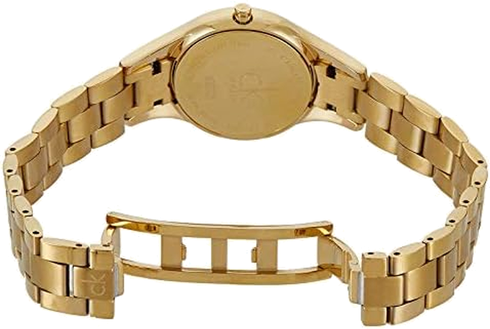Montre Femme Calvin Klein Simplicity K4323212 en Acier Doré Swiss Made vue 3