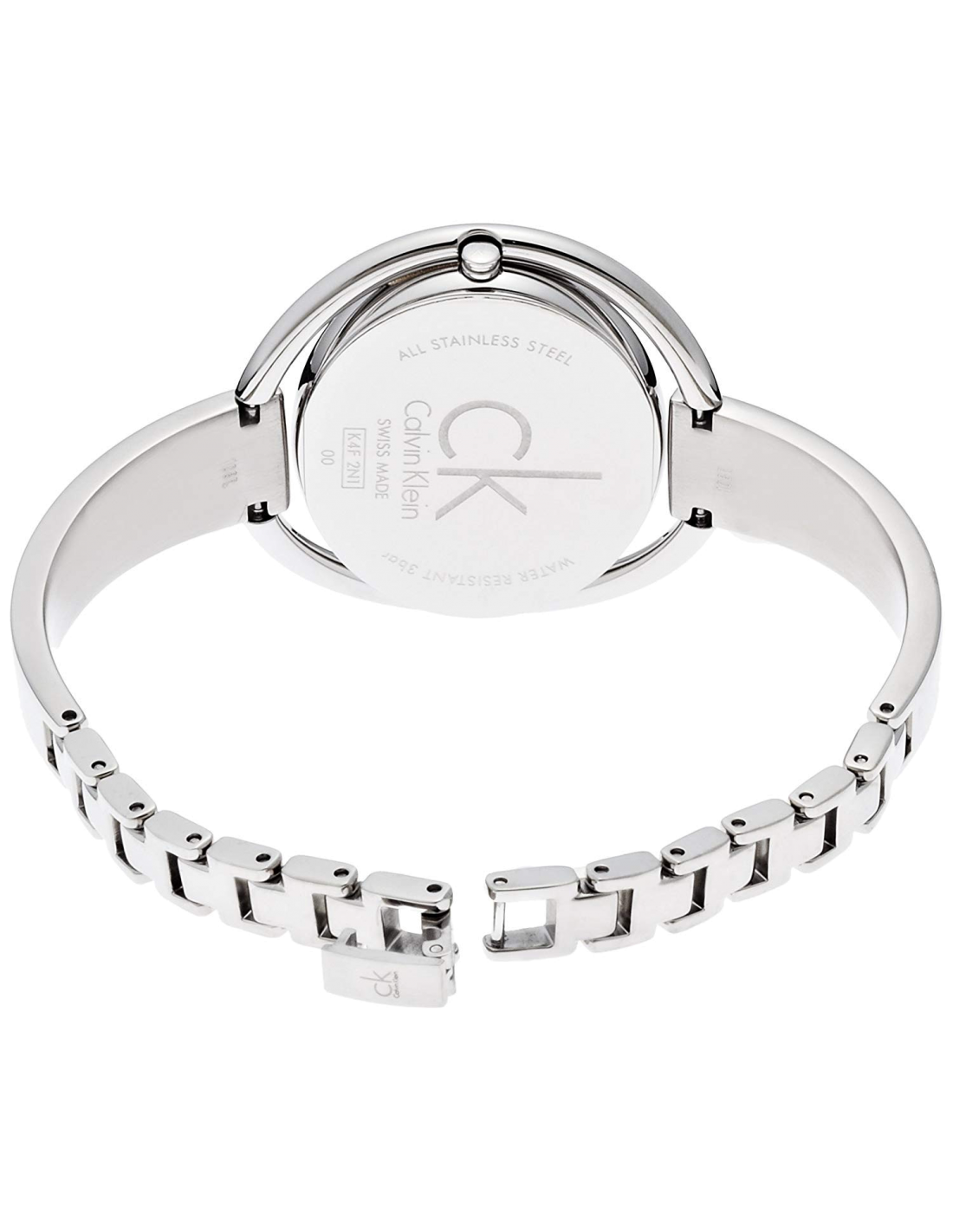 Montre Femme Calvin Klein K4F2N111 Impetuous Acier Inoxydable Argenté Cadran Noir vue 2