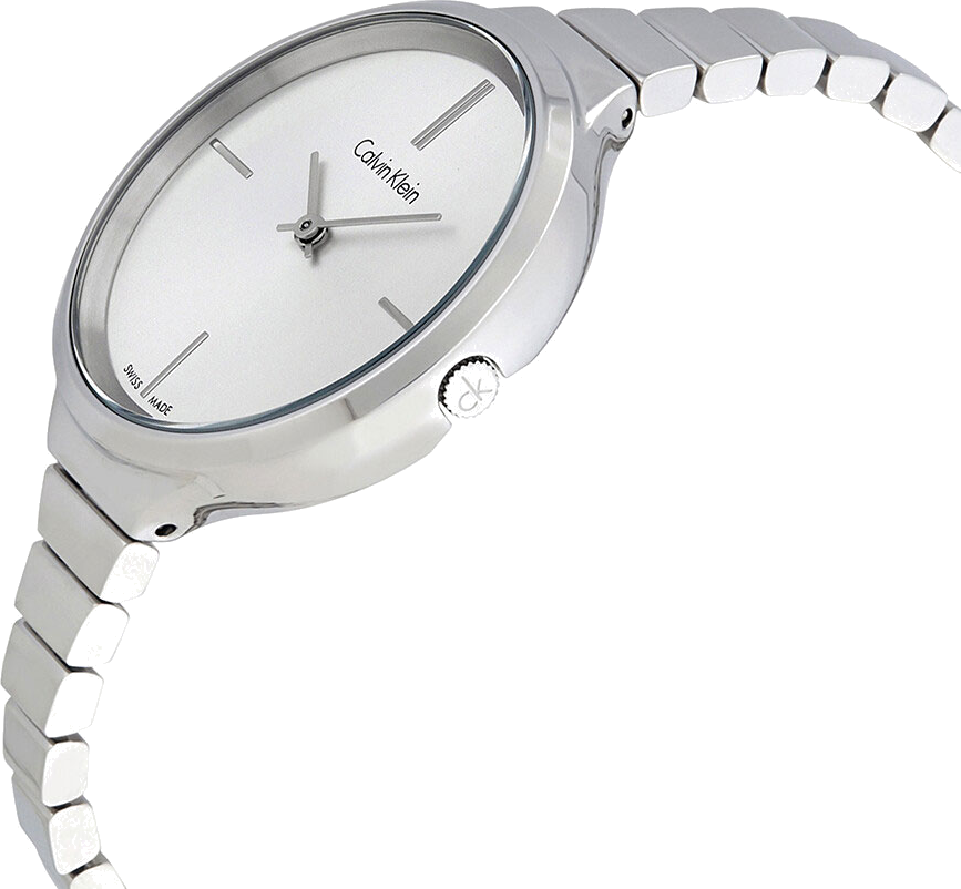 Montre Femme Calvin Klein K4U23126 en acier inoxydable argent vue 2