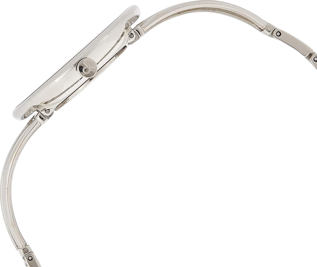 Montre Femme Calvin Klein Drift K6S2N111 Acier Argenté Cadran Noir vue 3