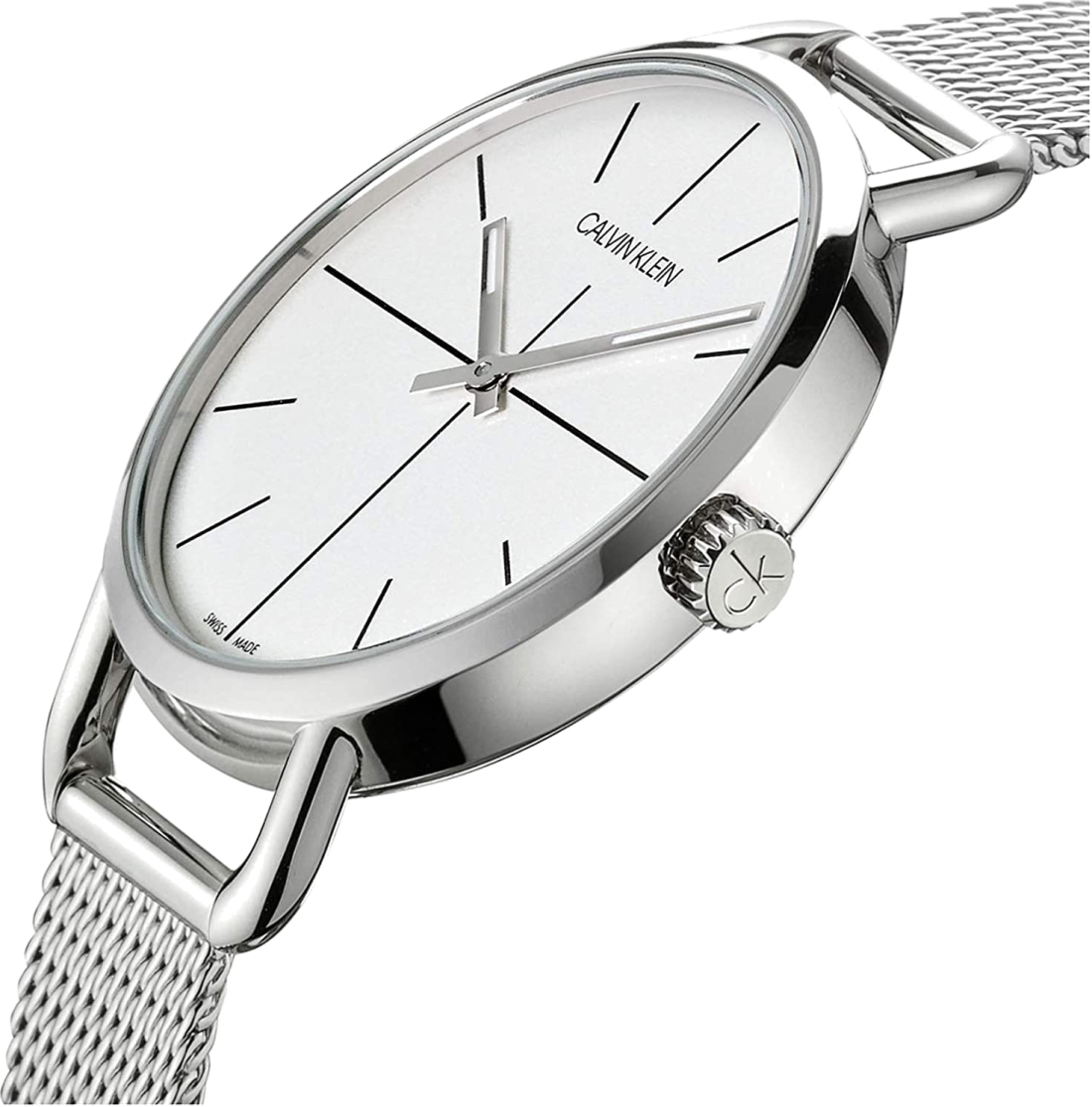 Montre Calvin Klein Even K7B23126 Acier Argenté Maille Milanaise 36mm - Unisexe vue 2
