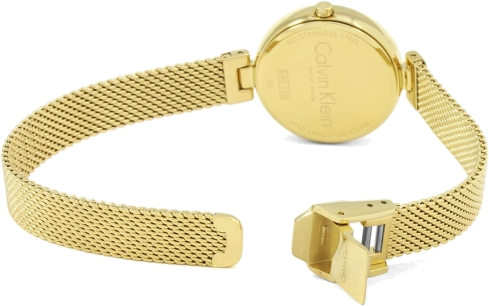 Montre Calvin Klein Authentic K8G23526 en acier doré pour femme vue 3