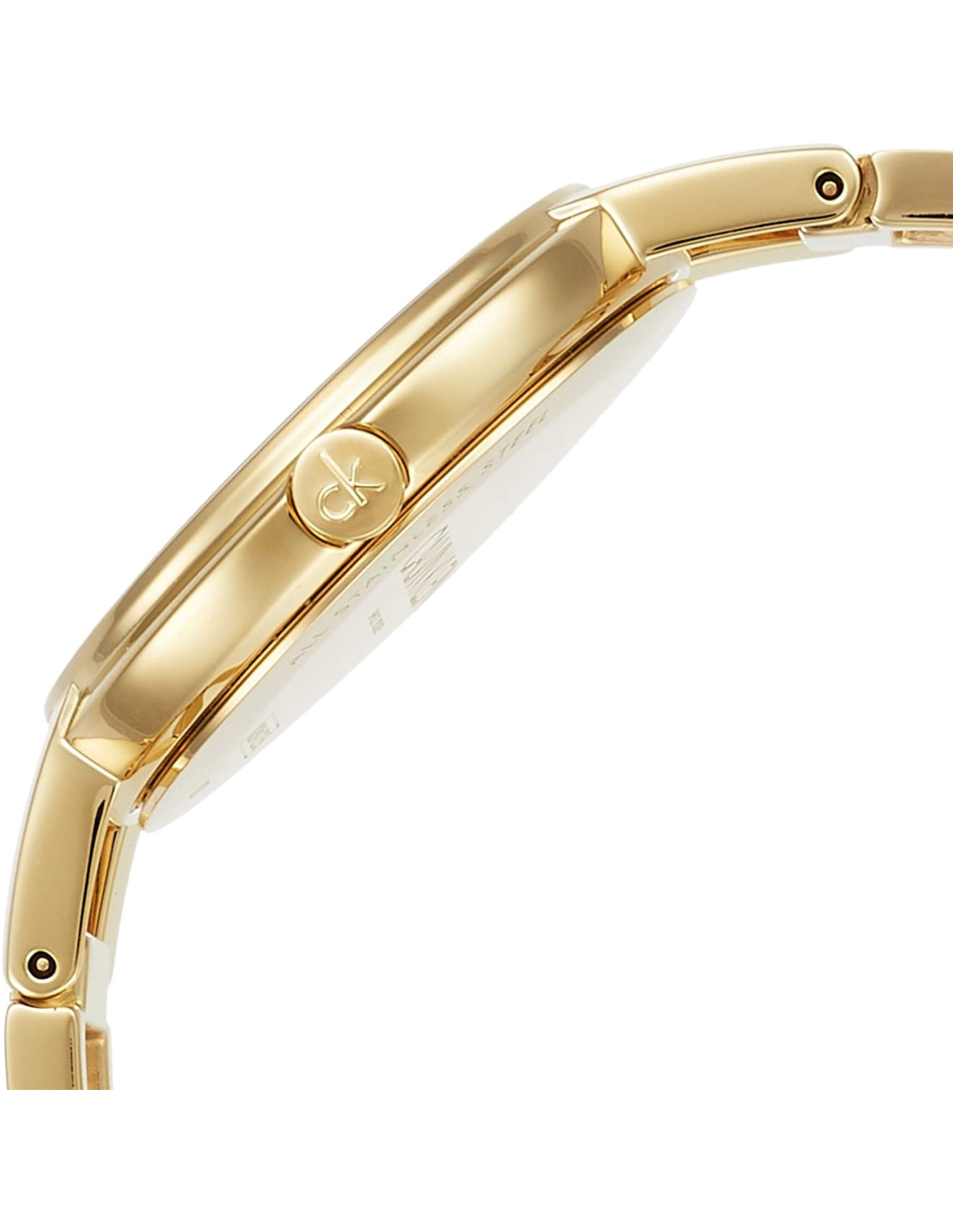 Montre Femme Calvin Klein K8N23546 - Cadran Argent & Bracelet Acier Doré vue 2