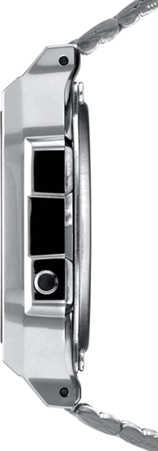 Montre Casio Vintage A168WEC-1EF Cadran Digital Camouflage Gris, Bracelet Acier Unisexe vue 2