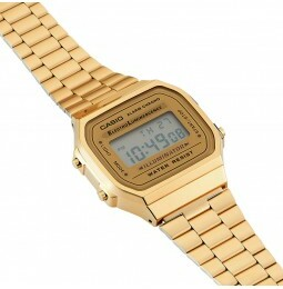 Montre Casio Vintage Digitale A168WG-9EF Dorée - Unisexe vue 2