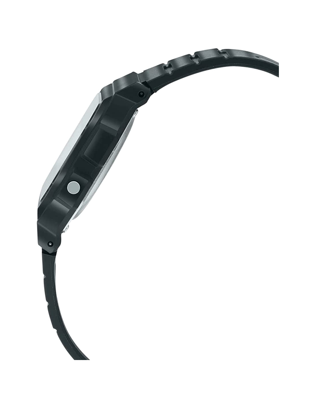 Détail du bracelet résine de la Casio F-91W-3SDG — Montres Outlet