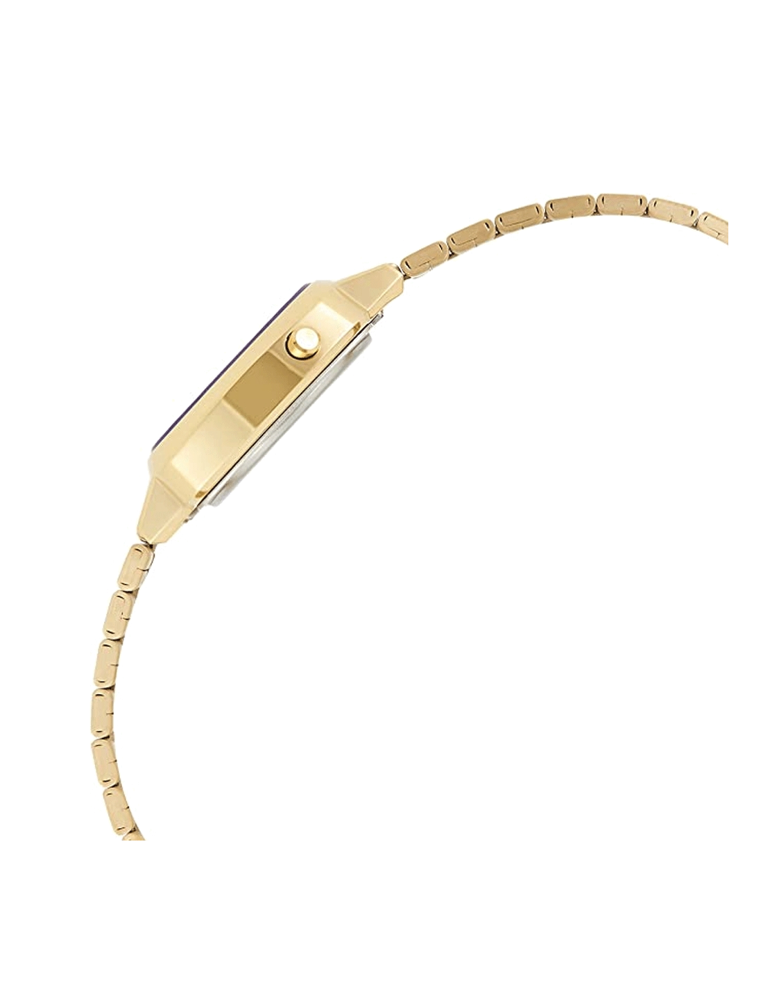 Détails du bracelet en acier de la Casio LA670WEGA-6EF