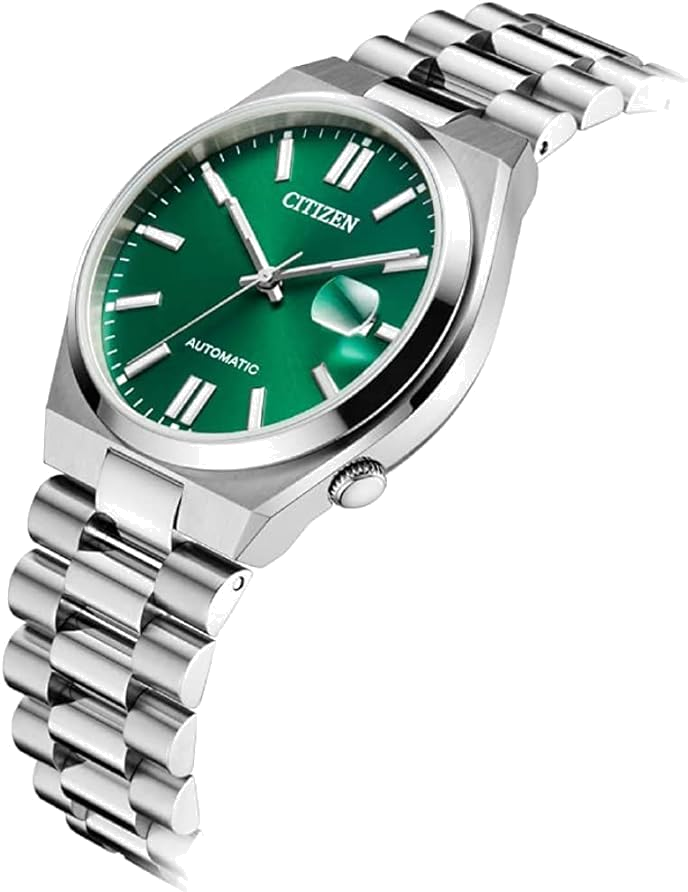 Montre Citizen NJ0150-81X Automatique Acier Cadran Vert vue 2