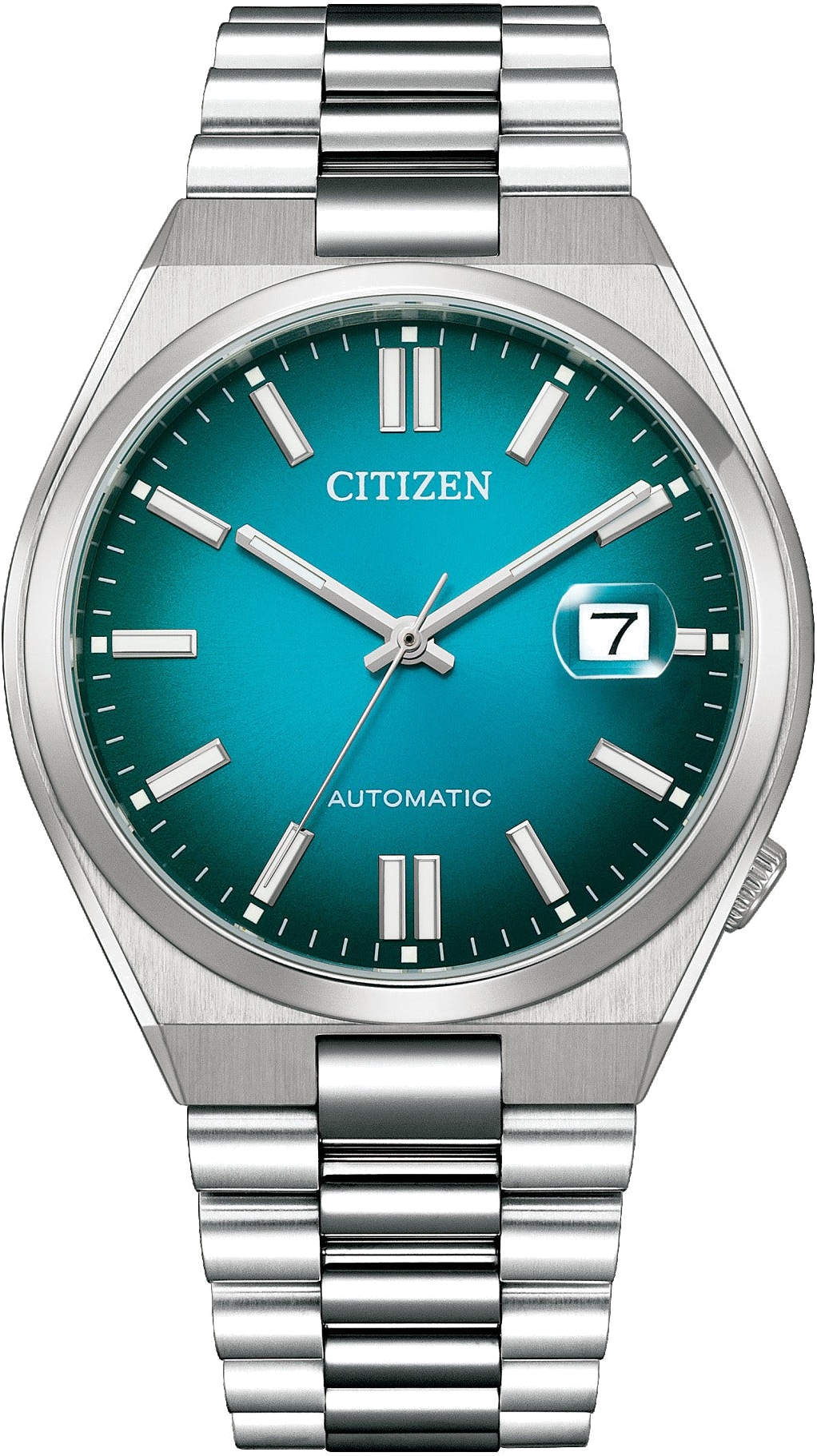 Montre Citizen NJ0151-88X Automatique Homme - Cadran Bleu Sarcelle, Bracelet Acier