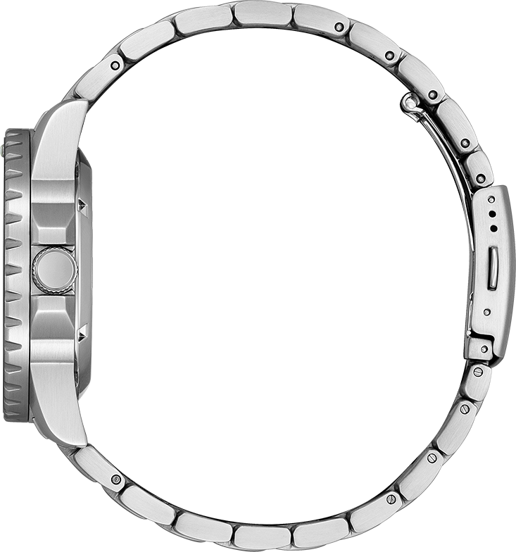 Montre Citizen Automatique Homme NJ0178-81M Cadran Bleu Glacier Acier vue 4