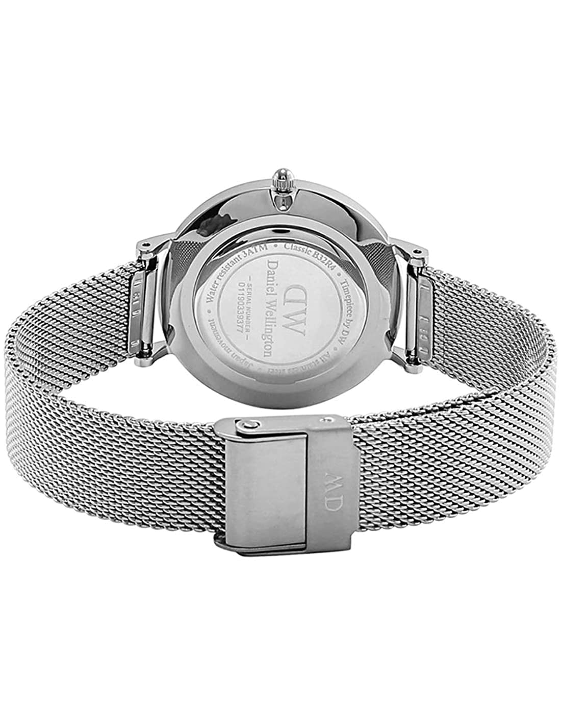 Montre Femme Daniel Wellington DW00100306 Classic Petite Sterling - Cadran Nacre 36mm, Boîtier et Maille Milanaise Argentés vue 2