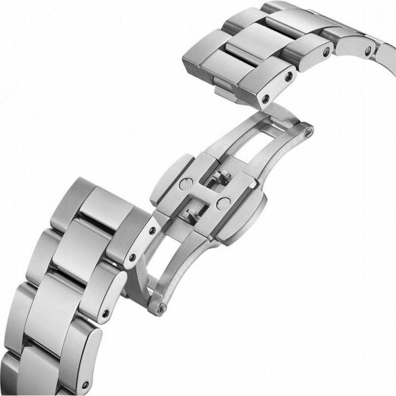 Montre Femme Daniel Wellington Iconic Link DW00100328 cadran gris vue 3