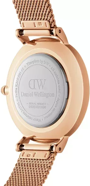 Montre Femme Daniel Wellington DW00100471 Petite Unitone - Boîtier 32 mm Or Rose Acier vue 3