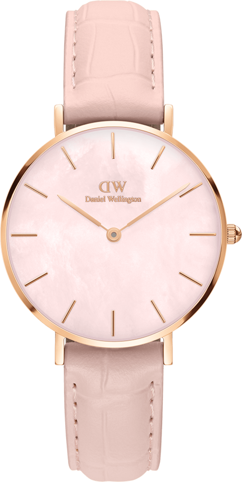 Montre Femme Daniel Wellington Petite Rouge 28mm DW00100511 cadran rose nacre