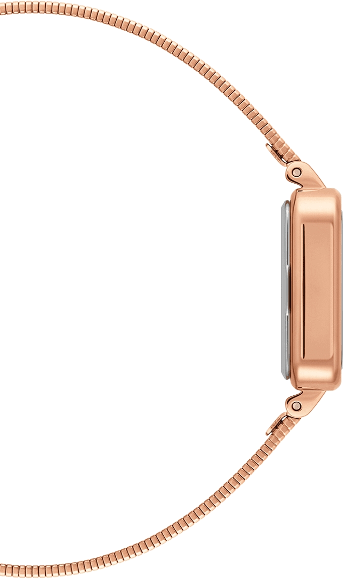 Montre Femme Daniel Wellington DW00100519 Quadro Studio - Boîtier Carré Or Rose, Cadran Vert vue 4