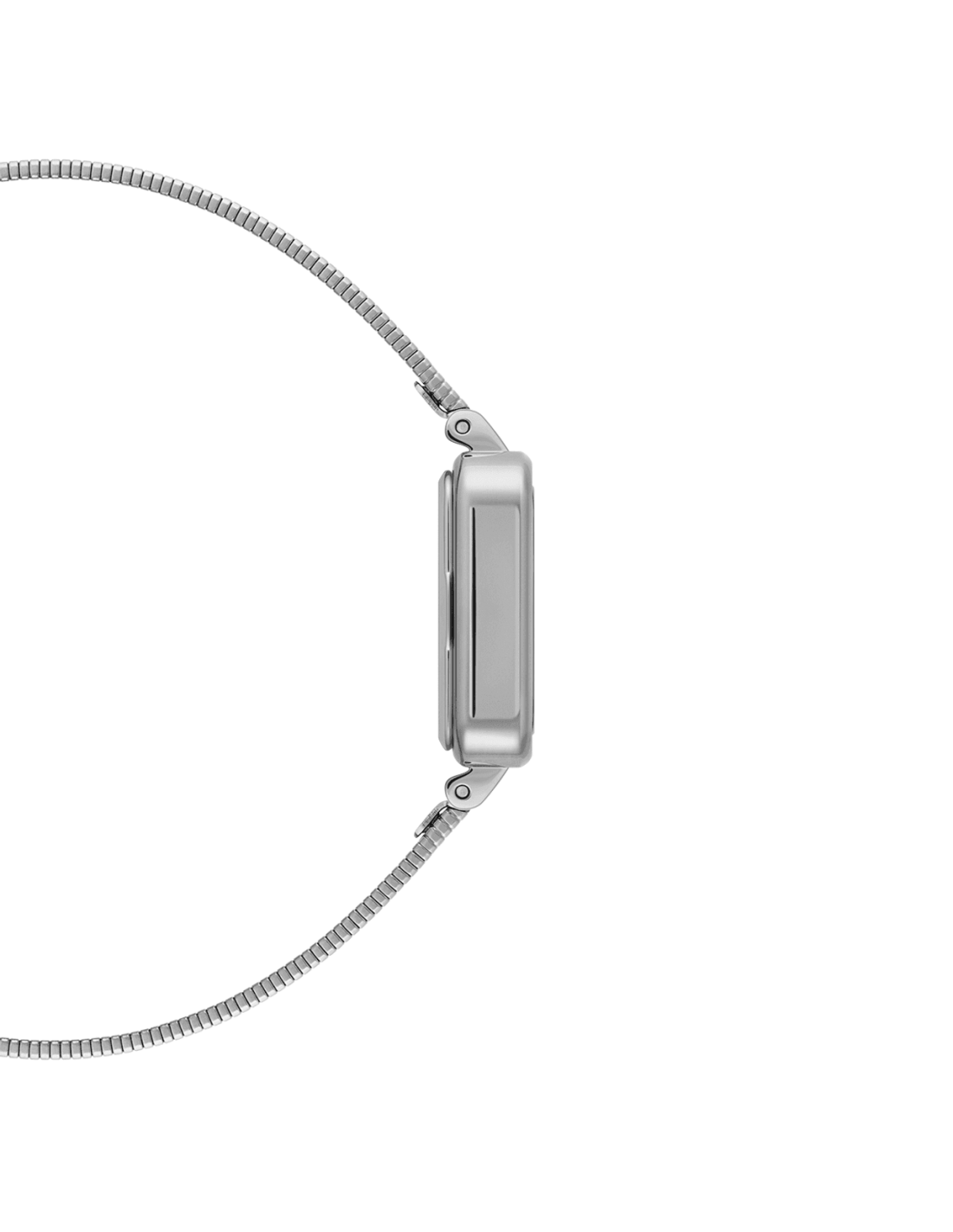 Montre Femme Daniel Wellington Quadro Studio DW00100521 - Cadran Carré Blanc, Boîtier et Bracelet Argent vue 3