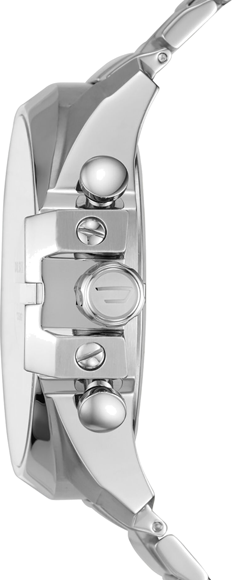 Montre Diesel Mega Chief DZ4465 pour Homme, Boîtier Acier Inoxydable Noir 51 mm vue 2