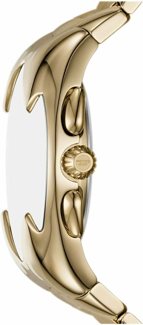 Montre Diesel DZ4681 Unisexe - Boîtier et bracelet acier inoxydable doré, cadran multifonction vue 3