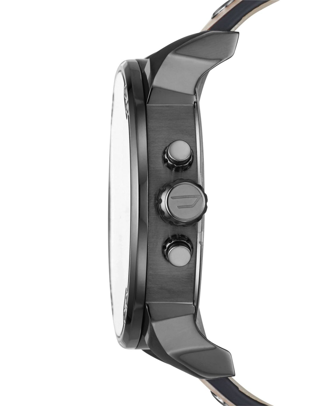 Montre Homme Diesel Mr Daddy DZ7394 Noir Cadran Argent Multifonctions vue 2