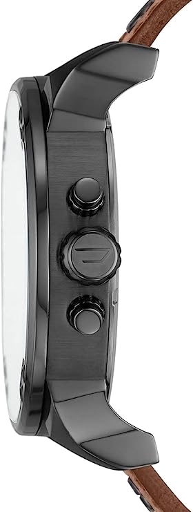 Montre Diesel DZ7413 Mr Daddy 2.0 Homme - Chronographe Cadran Noir sur Bracelet Cuir Marron vue 2