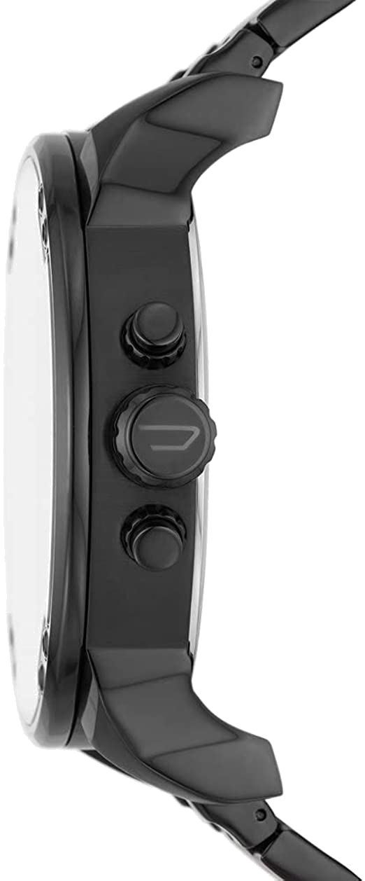 Montre Diesel Mr Daddy 2.0 pour Homme - Cadran XXL 57mm Gris - Bracelet Acier Inoxydable - Réf. DZ7463 vue 2