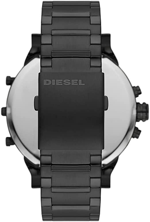 Montre Diesel Mr Daddy 2.0 pour Homme - Cadran XXL 57mm Gris - Bracelet Acier Inoxydable - Réf. DZ7463 vue 3