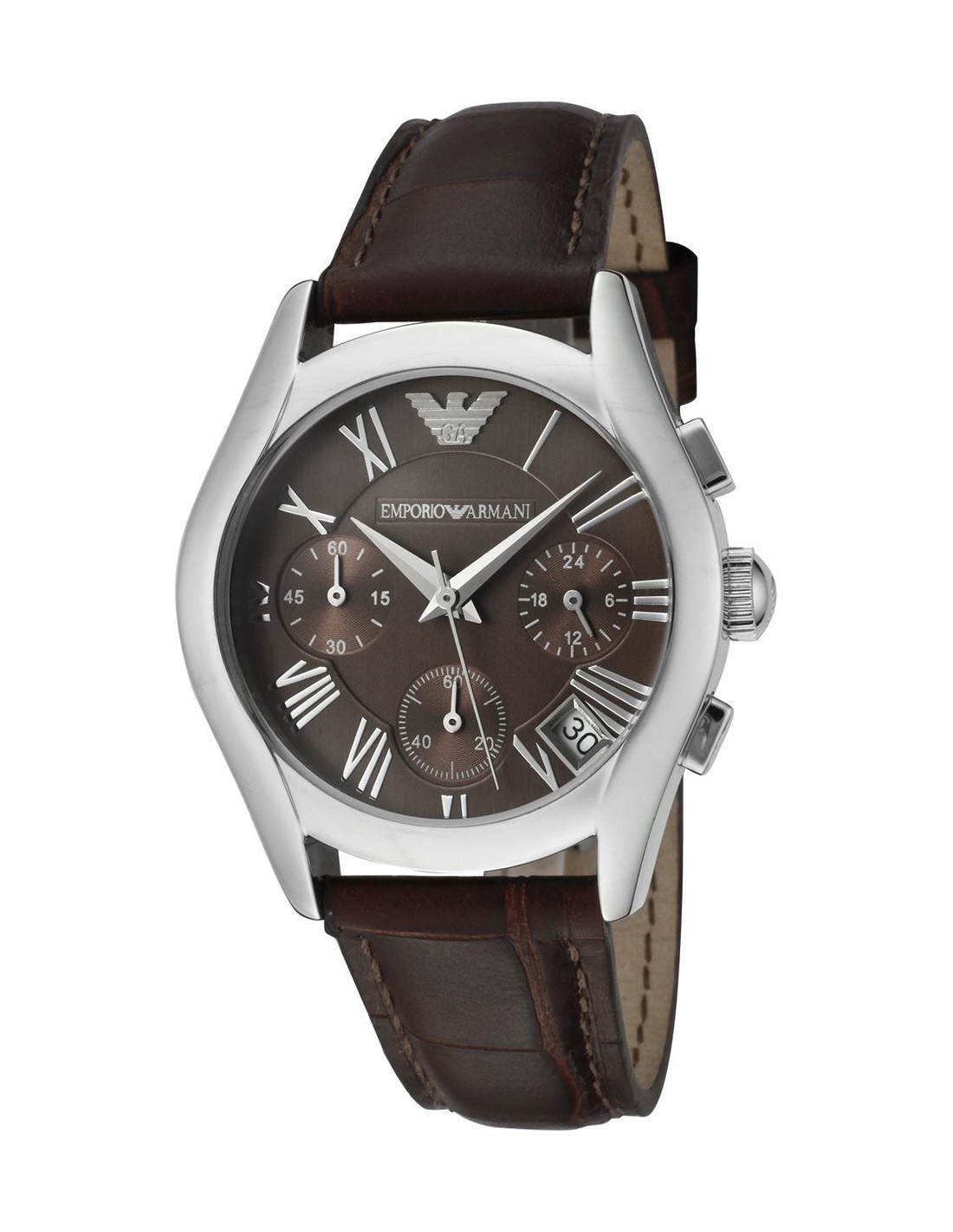 Montre Femme Emporio Armani AR0672 Cadran et Bracelet Marron Acier